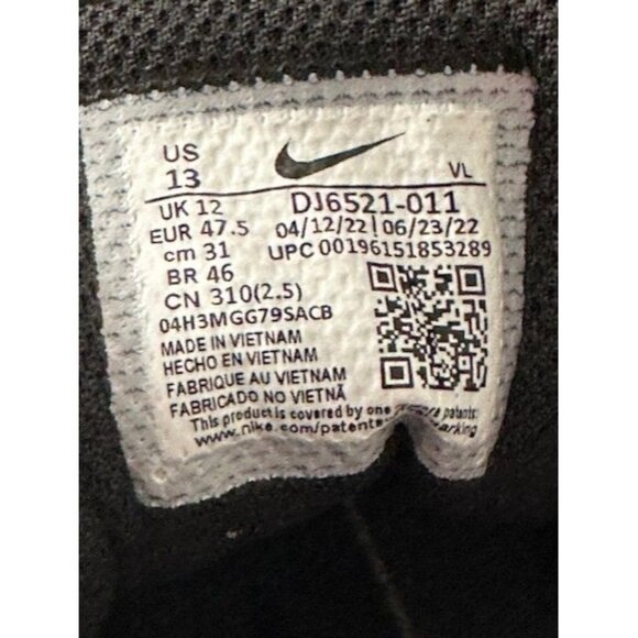 Nike Alpha Huarache Elite 4 Low Men's Metal Baseball Cleats Size 13 NWT DJ6521-0 - Picture 6 of 12